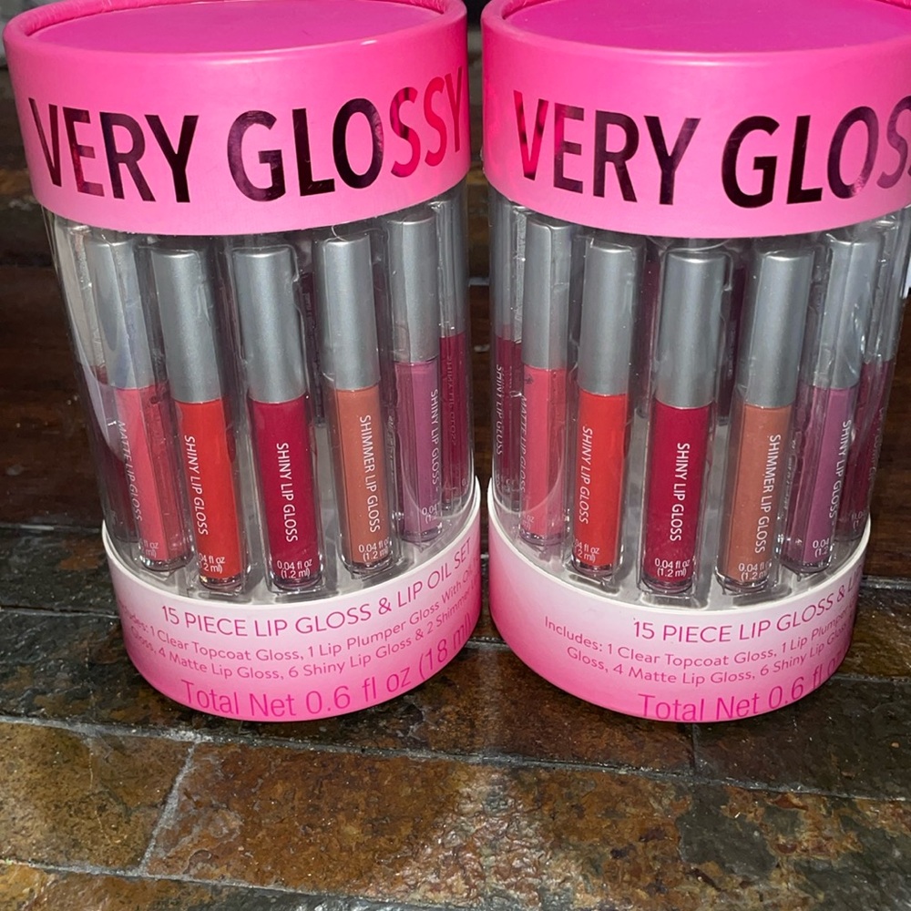 Very Glossy Lip Gloss Gift Set - 0.6 fl oz/15ct